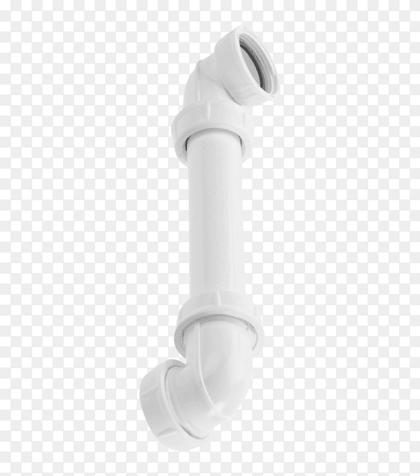 Plastic pipe on transparent background PNG