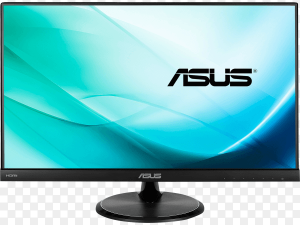 Realistic computer screen isolated on transparent background PNG