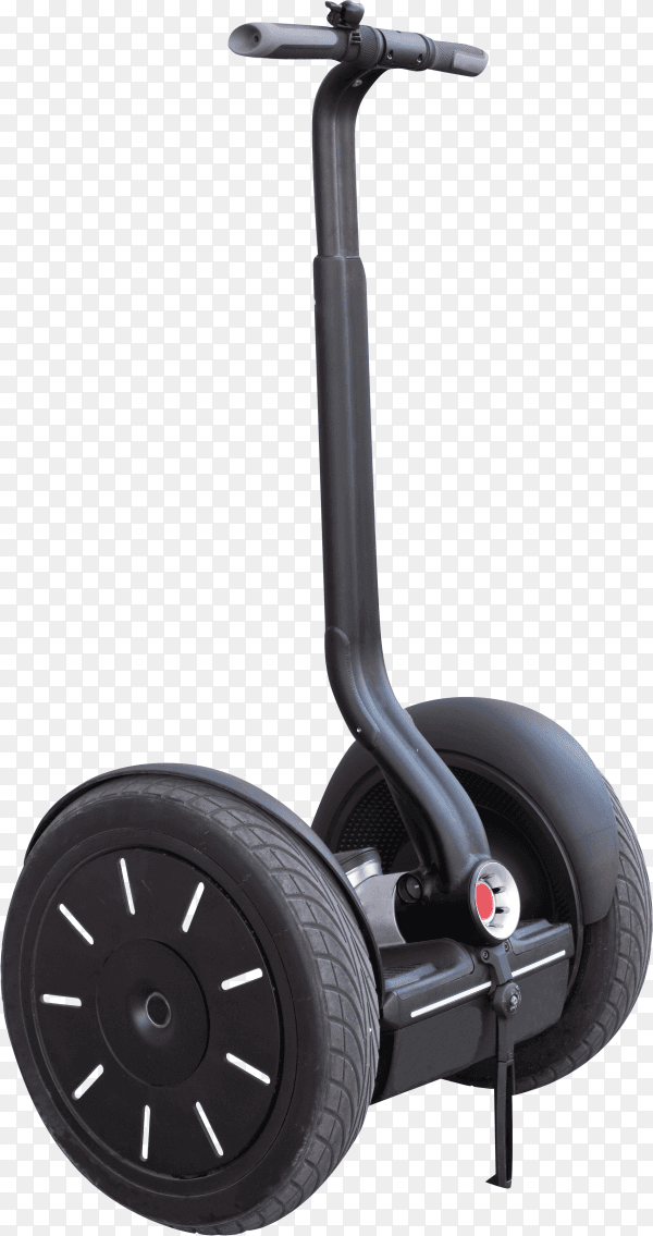 Segway with handle on transparent background PNG