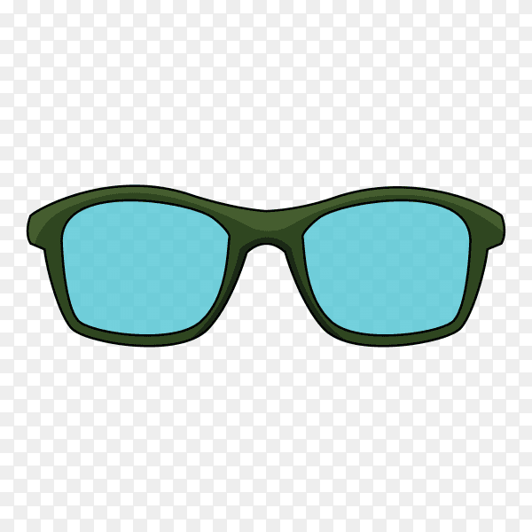 Sunglasses illustration on transparent background PNG