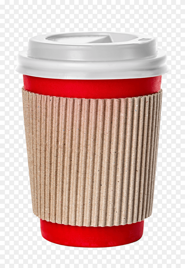 Coffee cup isolated on transparent background PNG