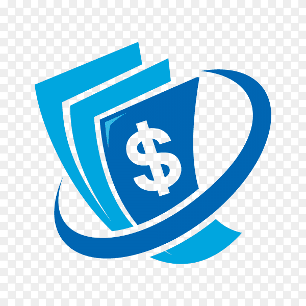 Dollar logo on transparent background PNG