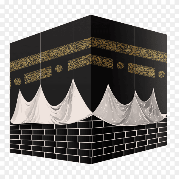 Makkah Kaaba hajj Muslims Islamic mecca on transparent background PNG