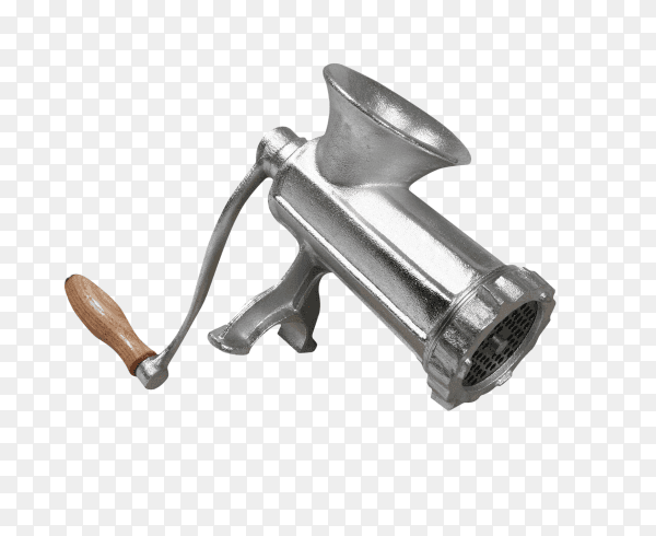 Meat grinder isolated on transparent background PNG