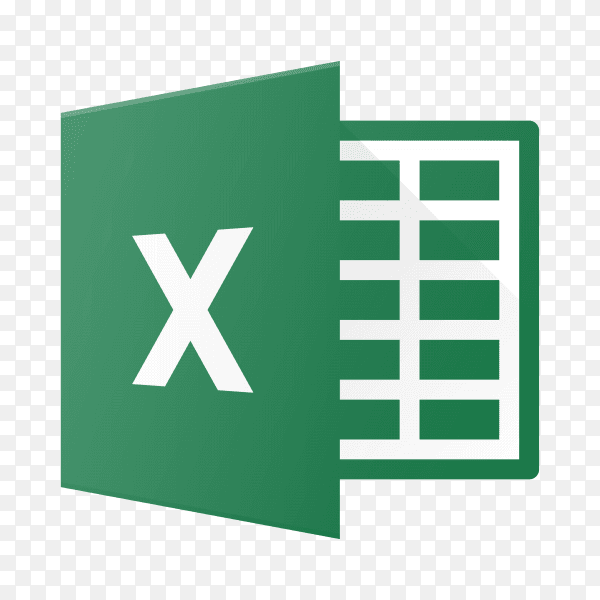 Microsoft Excel icon design on transparent background PNG