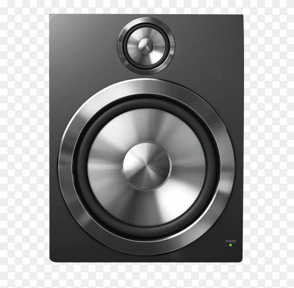 Speaker isolated on transparent background PNG