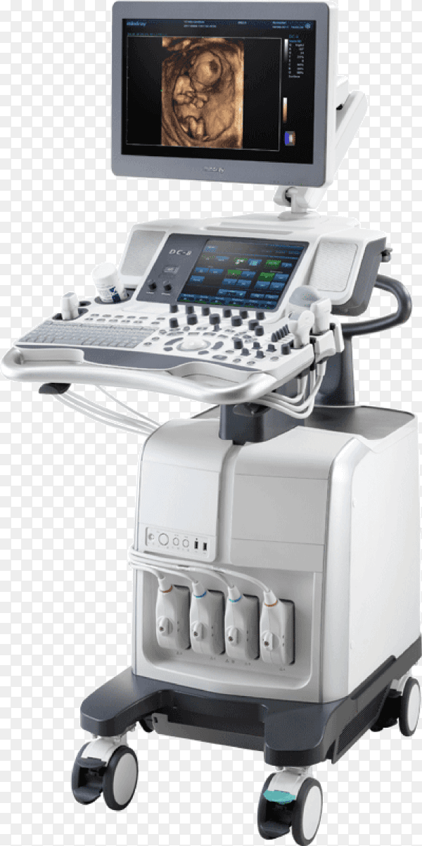 Diagnostic Ultrasound System on transparent background PNG