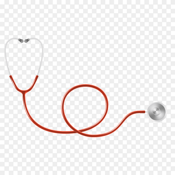 Doctor s stethoscope isolated on transparent background PNG