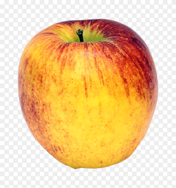 Fresh apple isolated on transparent background PNG