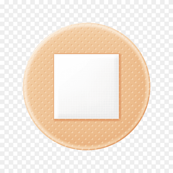 Illustration of Medical adhesive plaster isolated on transparent background PNG