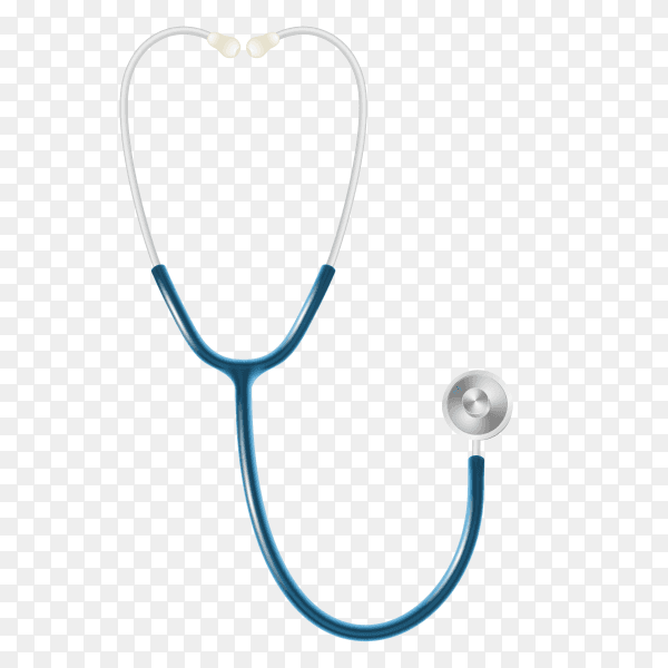 Isolated Stethoscope on transparent background PNG