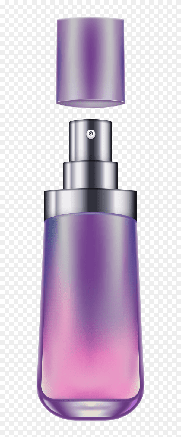 Perfume product on transparent background PNG
