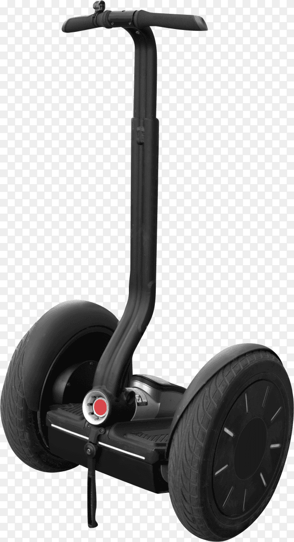 Segway with handle isolated on transparent background PNG