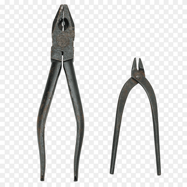 Realistic Pliers isolated on transparent background PNG