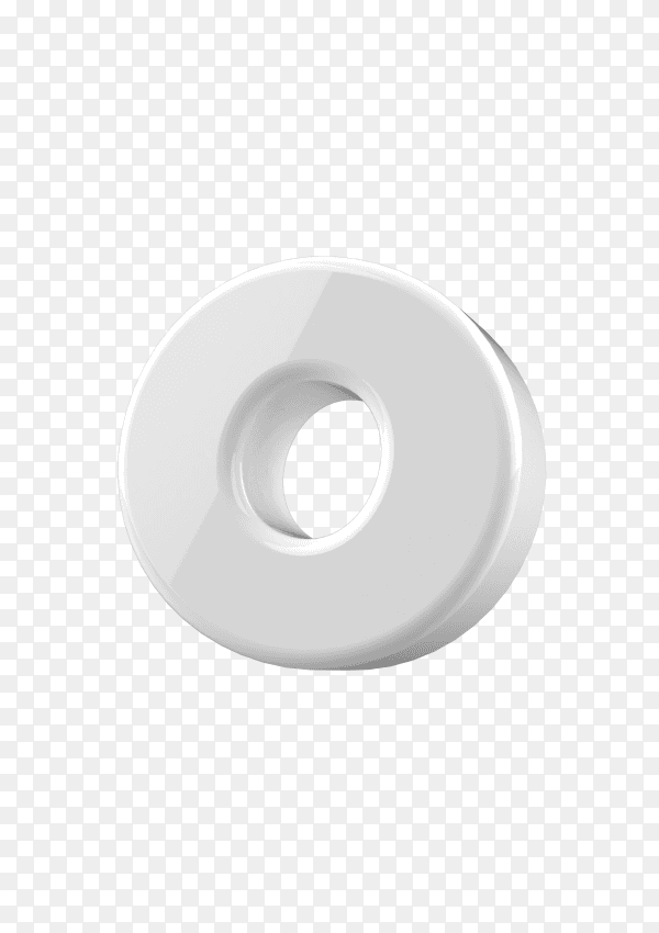 Small letter o on transparent background PNG