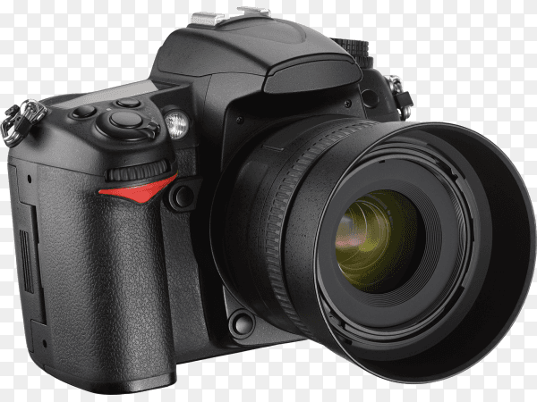 Camera isolated on transparent background PNG