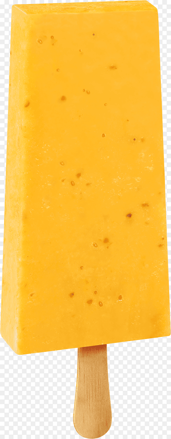 Stick ice cream mango and pepper flavor isolated on transparent background PNG
