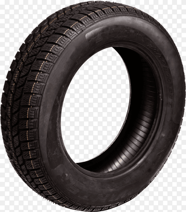 Car tire isolated on transparent background PNG