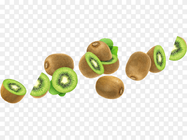 kiwi isolated on transparent background PNG