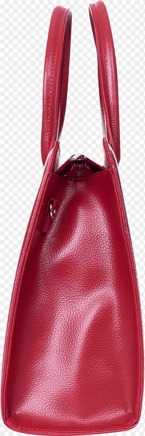 Female leather bag sideways isolated on transparent background PNG