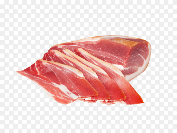 Fresh meat steaks on transparent background PNG