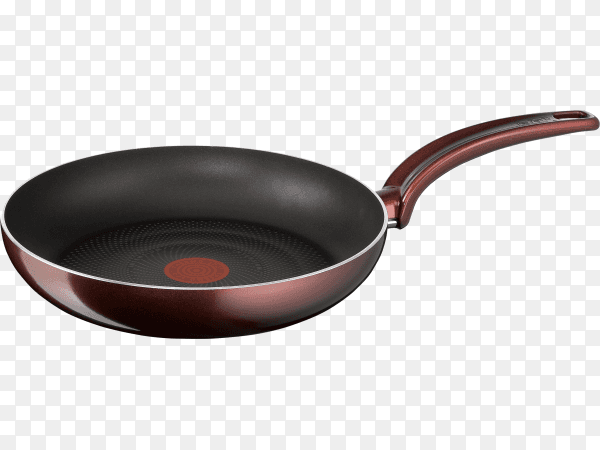 Iron frying pan isolated on transparent background PNG