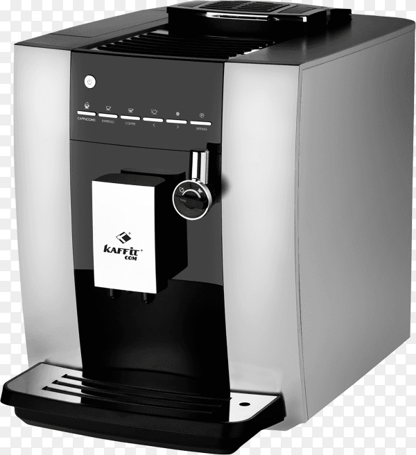 Isolated coffee maker on transparent PNG