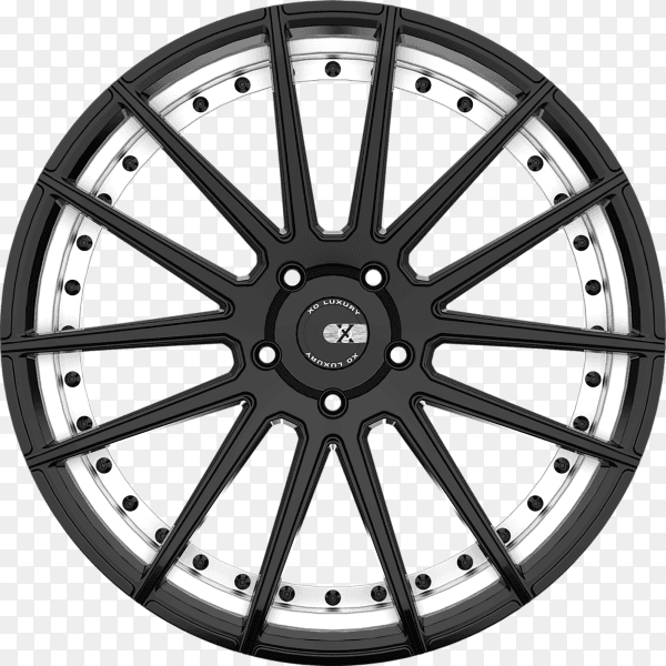Car wheel illustration on transparent background PNG