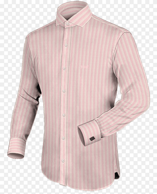 Elegant shirt for men isolated on transparent background PNG