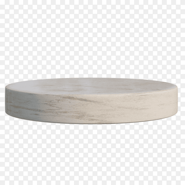 Realistic podium isolated on transparent background PNG