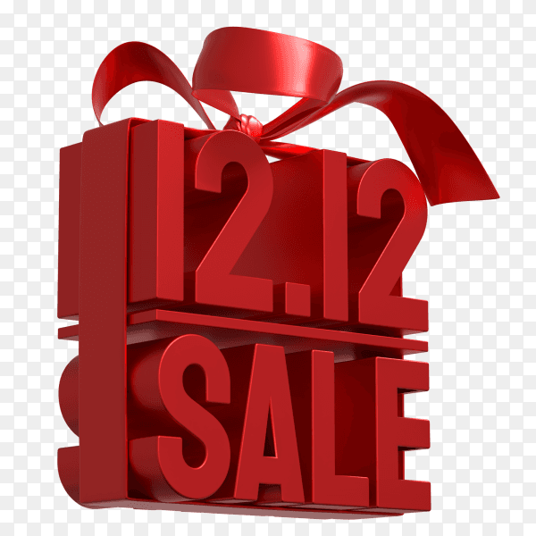 Sale offer poster banner isolated on transparent background PNG