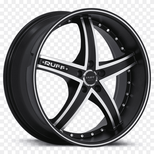 Wheel rim isolated on transparent background PNG