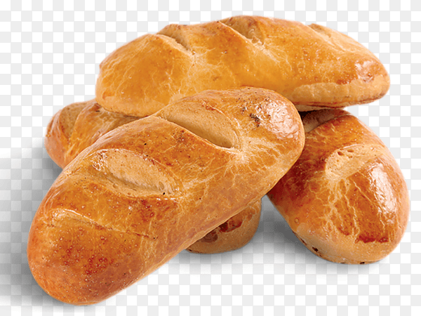 Fresh and delicious bread on transparent background PNG