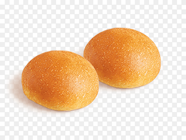 Fresh hamburger bun isolated on transparent background PNG