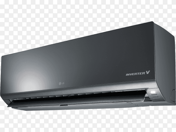 LG Air conditioner on transparent background PNG