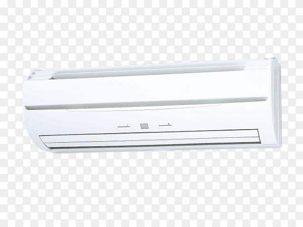 White air condition isolated Illustration about electrical equipment in house on transparent background PNG