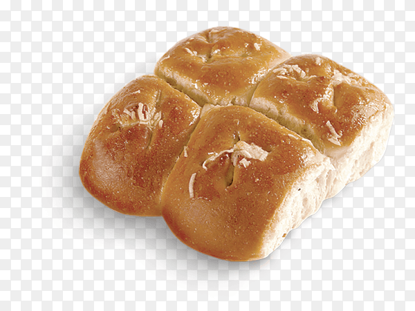 freshly baked bread isolated on transparent background PNG
